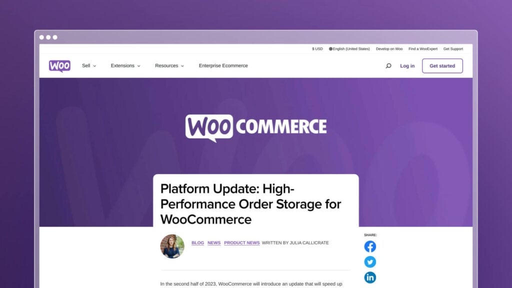 Platform Update: High-Performance Order Storage for WooCommerce