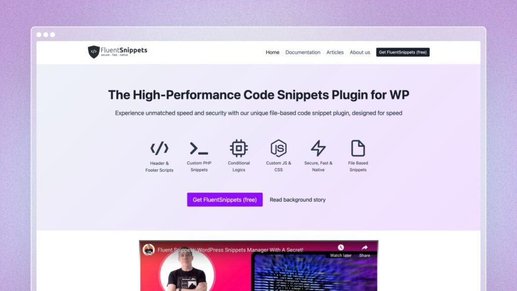 FluentSnippets